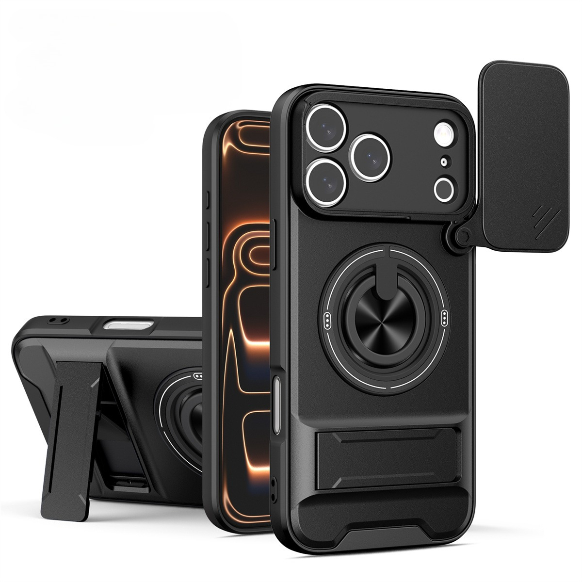 Phone Kickstand Ring - حافظة هاتف مغناطيسية لهاتف آيفون 11