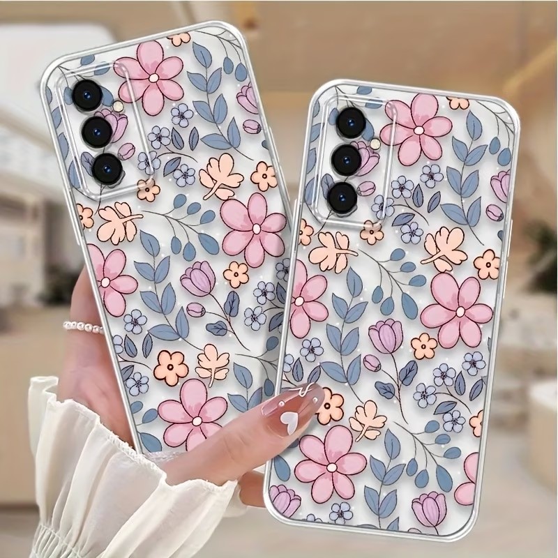 Phone Case Clear - غطاء هاتف شفاف مضاد للانزلاق لسامسونج