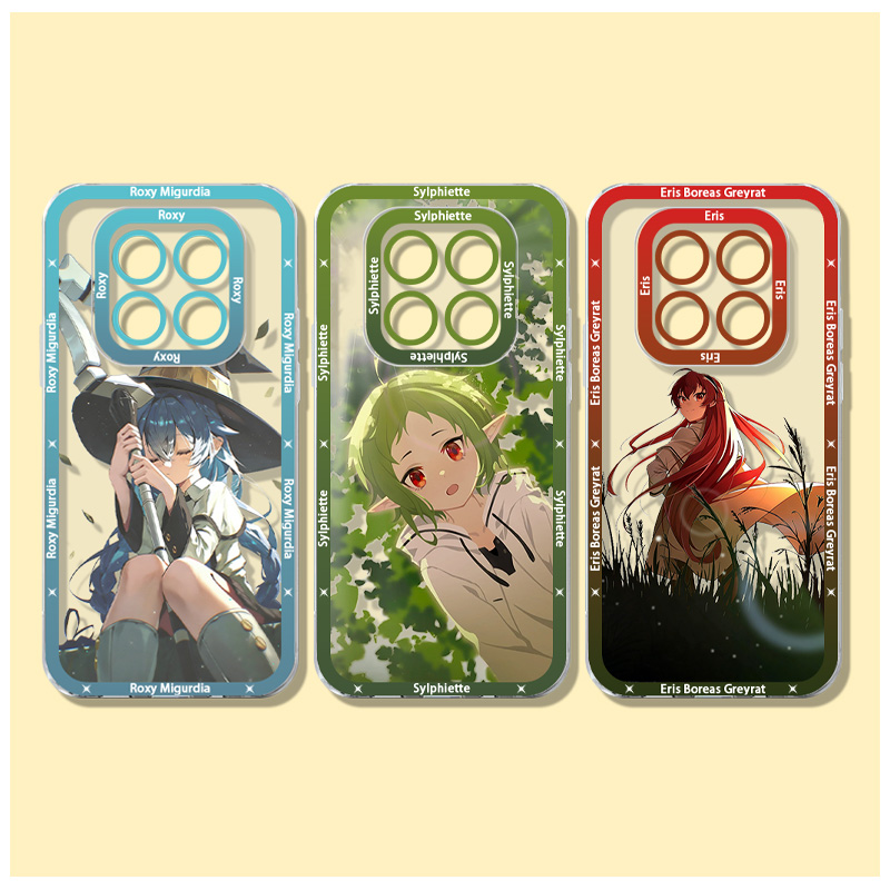 Phone Case Clear - غطاء هاتف شفاف بتصميم M-Mushoku T-Tensei