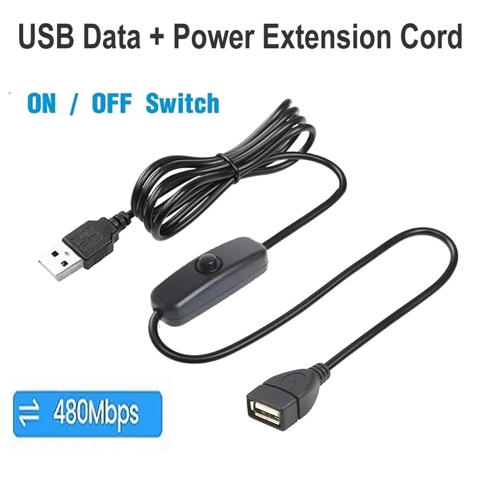Led Flash Case - كابل تمديد USB ذكر إلى أنثى