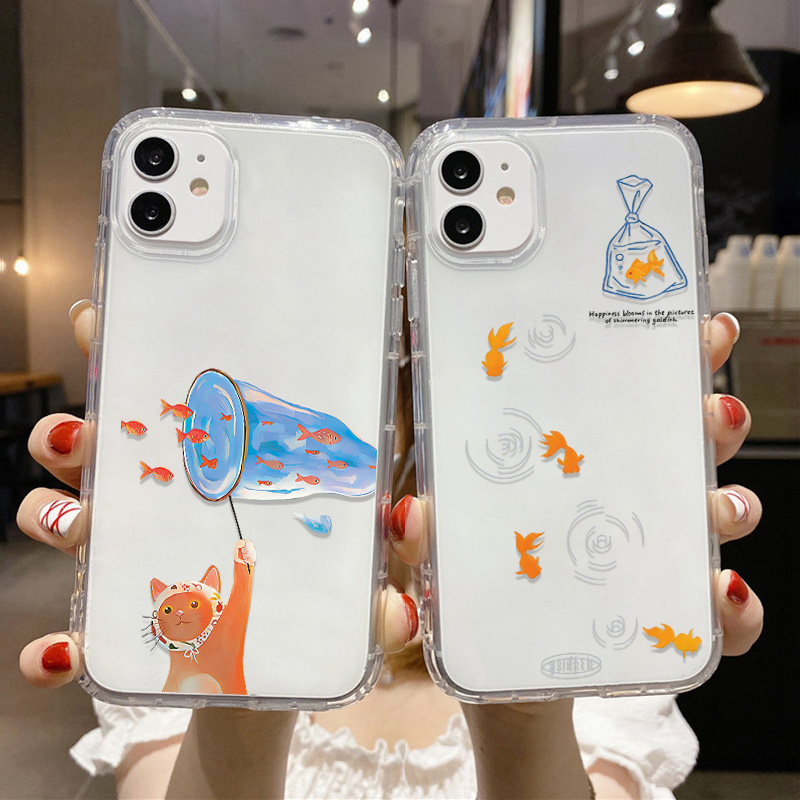 حافظة هاتف شفافة على شكل سمكة  - مراجعة Phone Case Clear وسعره