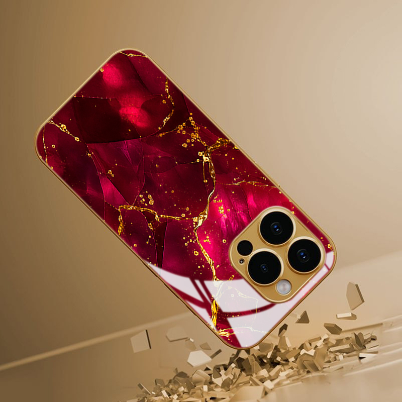 جراب هاتف زجاجي مقوى بتصميم كر - مراجعة Phone Accessories Wholesale وسعره