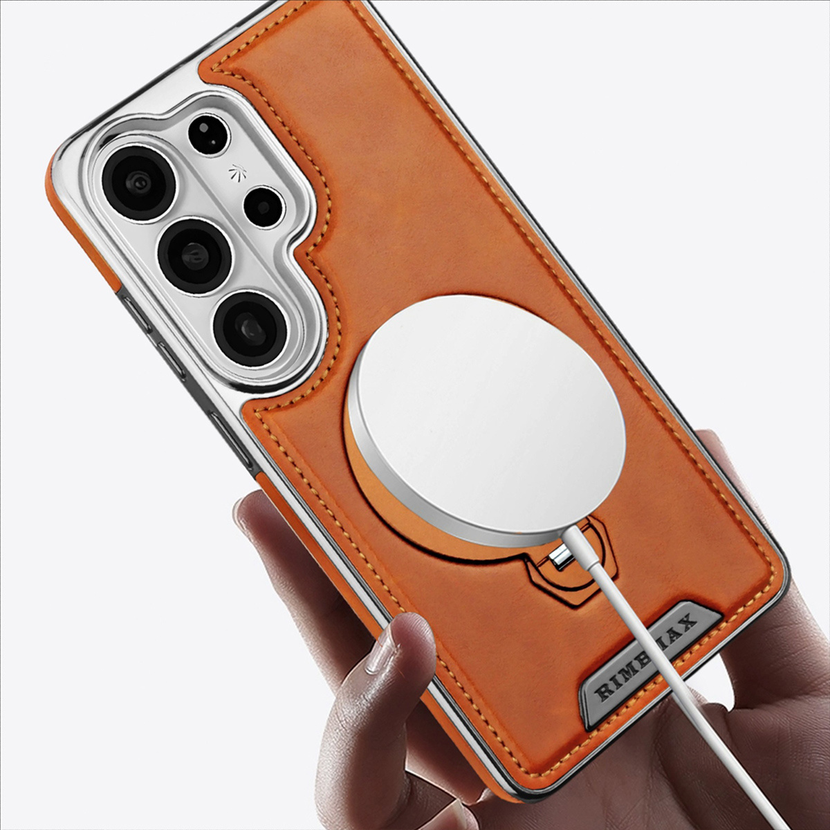 غطاء هاتف من الجلد الصناعي لسا - مراجعة Phone Kickstand Ring وسعره