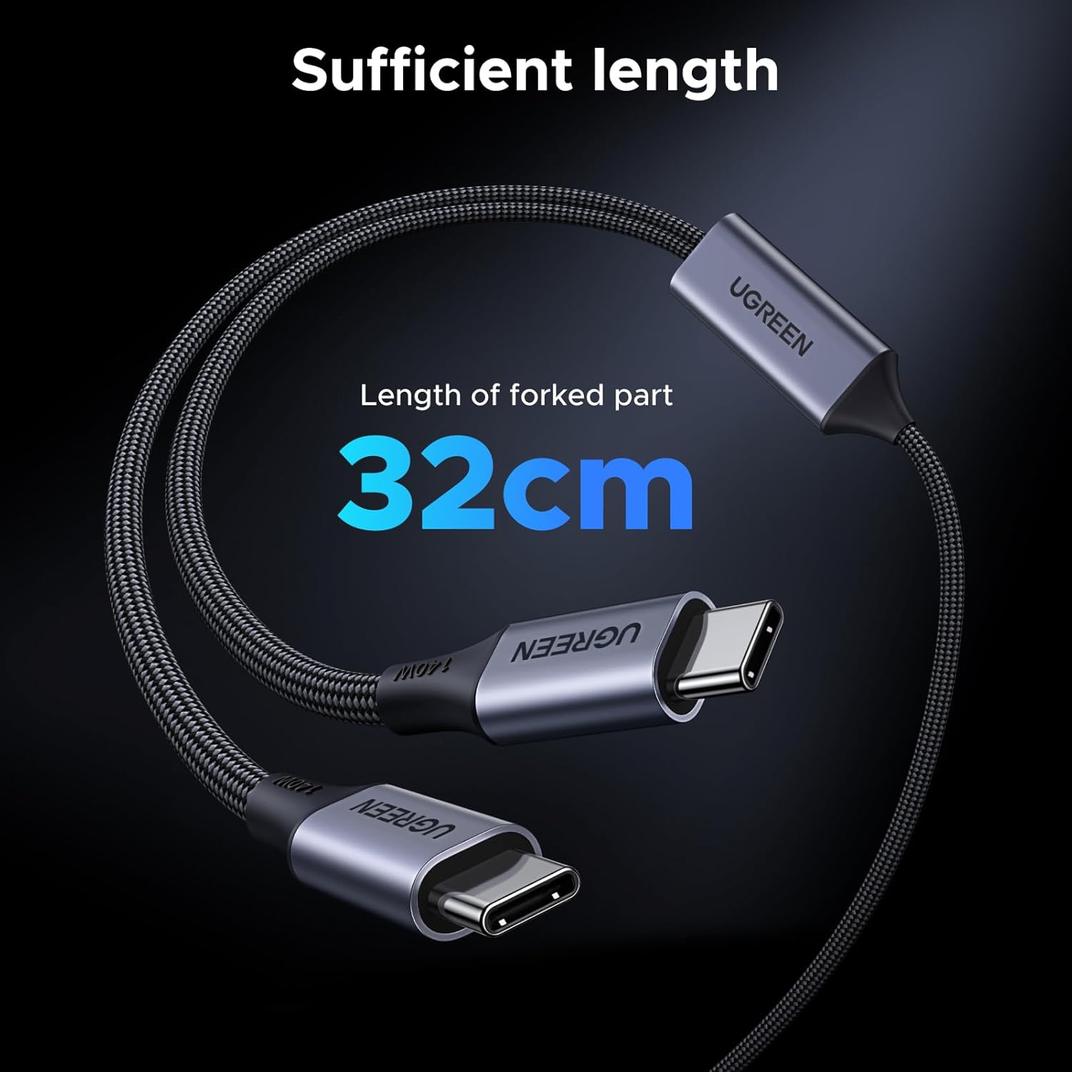 كابل UGREEN 140 وات USB C، كاب - مراجعة Fast Charging Cable وسعره