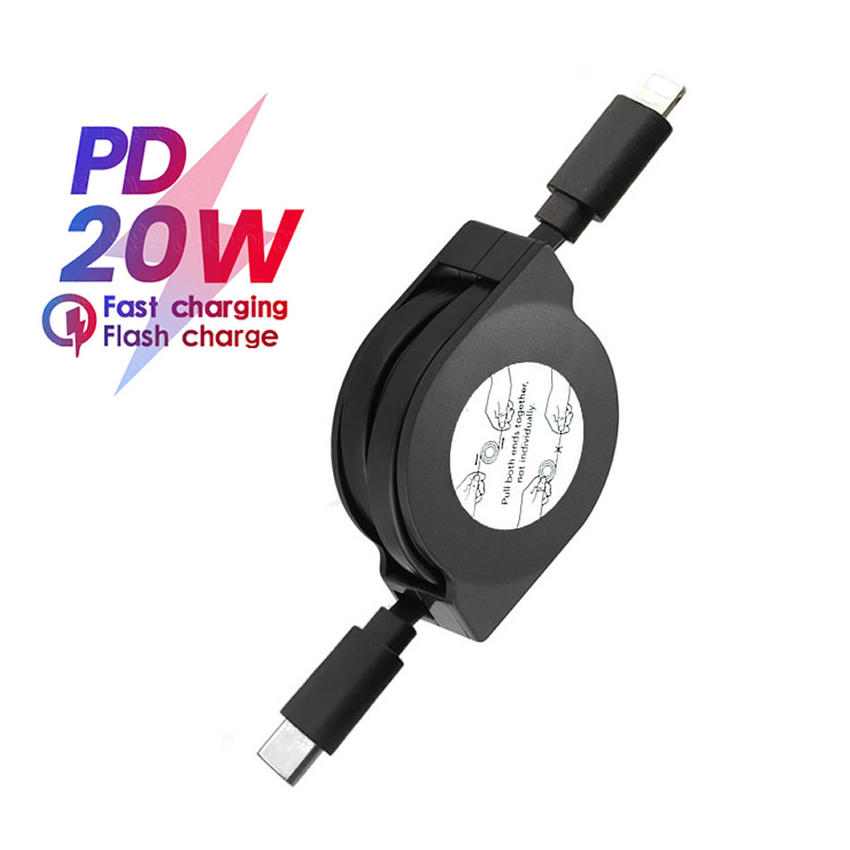 كابل شحن سريع قابل للسحب PD ،  - مراجعة Phone Accessories Nothing وسعره