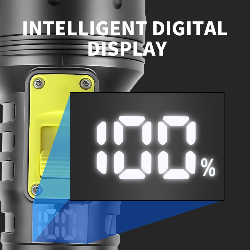 جديد XHP70 الغوص مصباح يدوي IP - مراجعة Led Flash Case وسعره