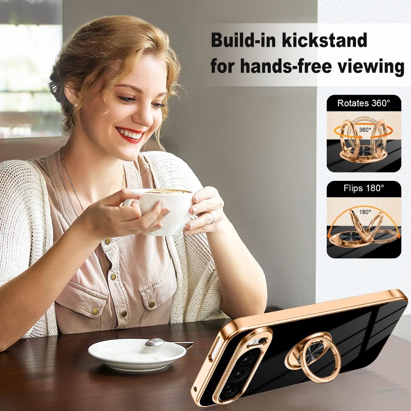 غطاء هاتف أنيق ناعم من مادة ال - مراجعة Phone Kickstand Ring وسعره