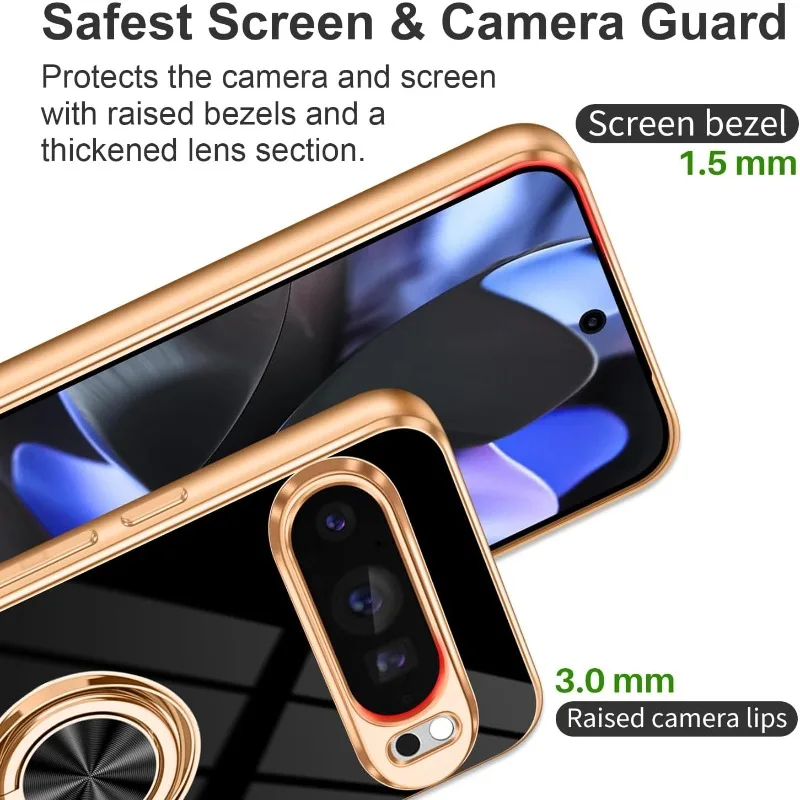 غطاء هاتف أنيق ناعم من مادة ال - مراجعة Phone Kickstand Ring وسعره