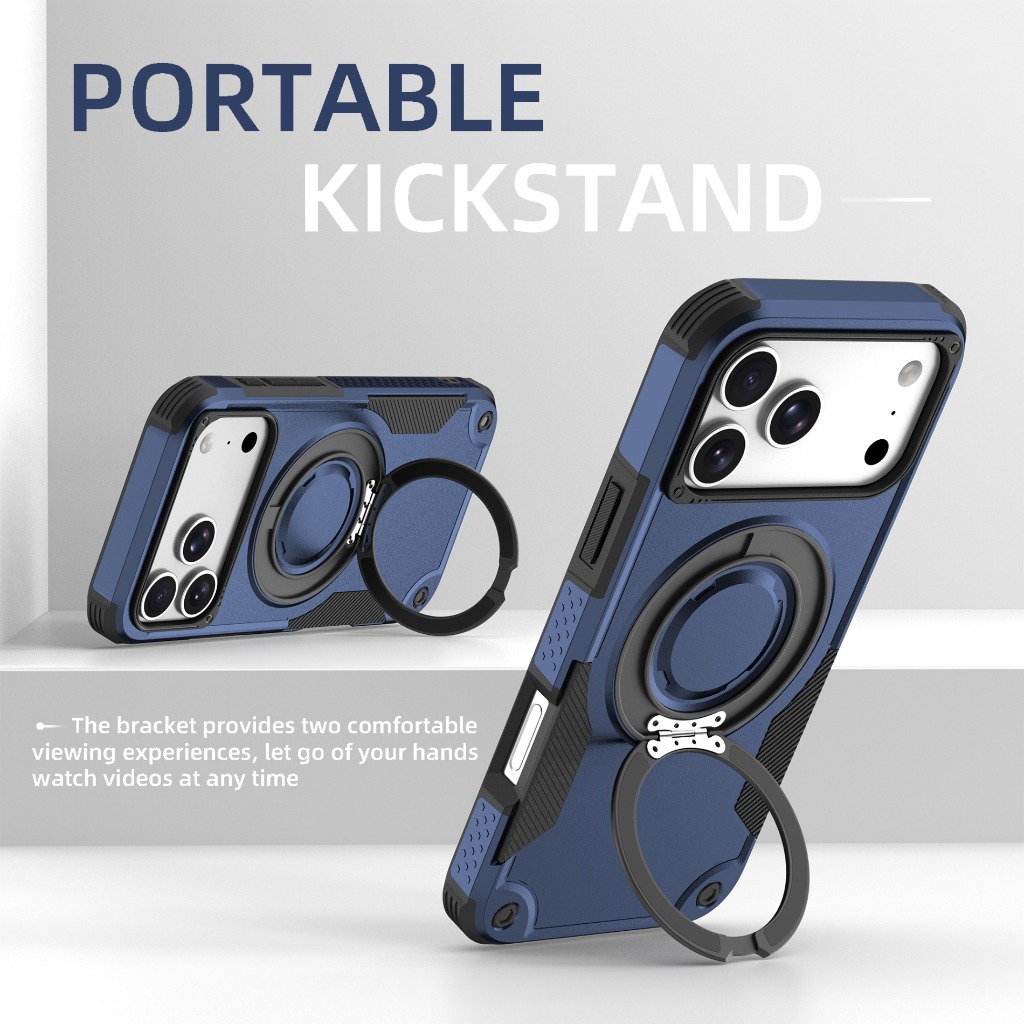 جراب حماية مغناطيسي مقاوم للصد - مراجعة Phone Kickstand Ring وسعره