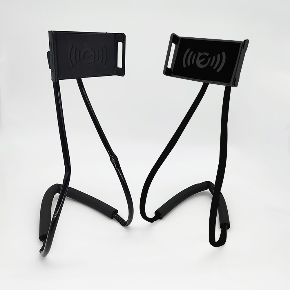 حامل هاتف محمول مرن معلق على ا - مراجعة Neck Hanging Phone Holder وسعره
