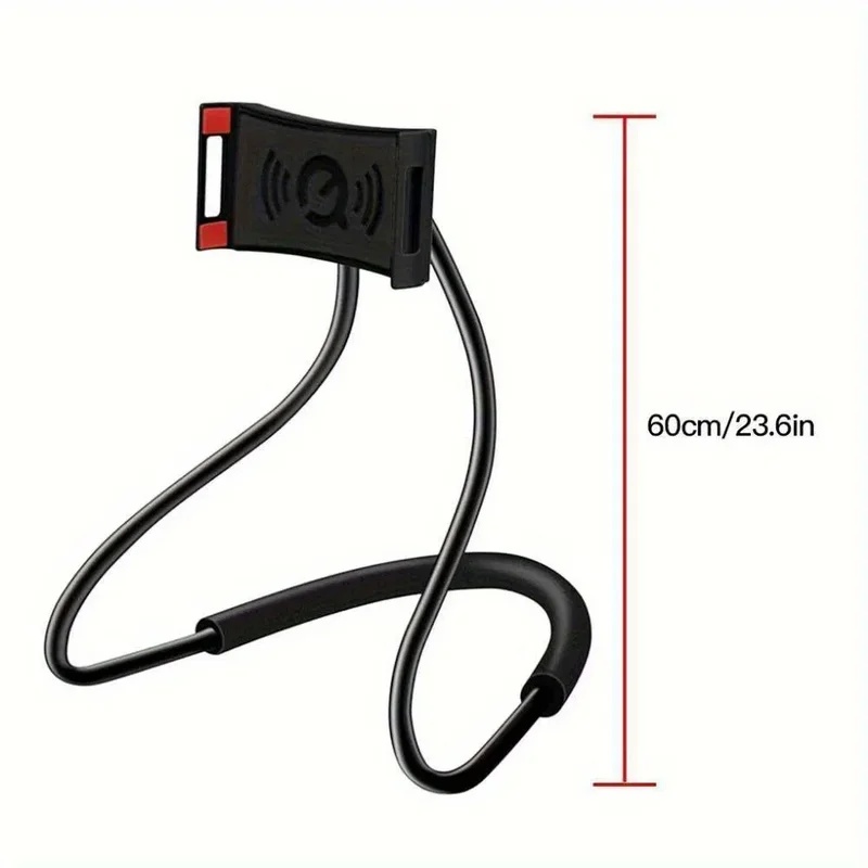 حامل هاتف محمول مرن للتعليق حو - مراجعة Neck Hanging Phone Holder وسعره