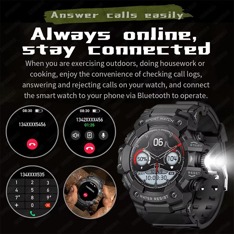 ساعة ذكية رياضية 2026 مقاومة ل - مراجعة Phone Zone Accessories & Repair Photos وسعره