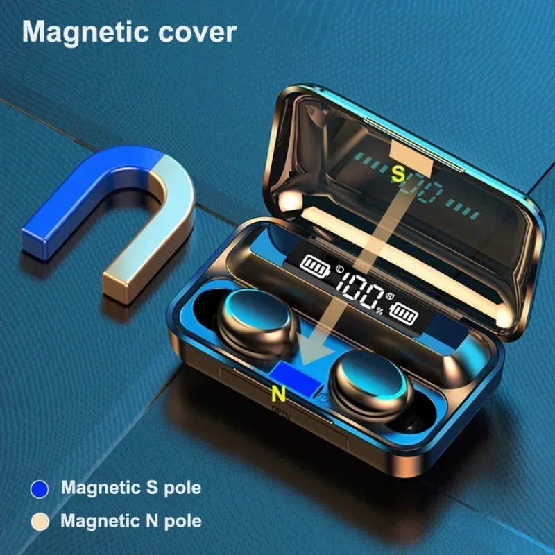 سماعات بلوتوث F9 جديدة بصوت ست - مراجعة Phone Accessories Amazon وسعره