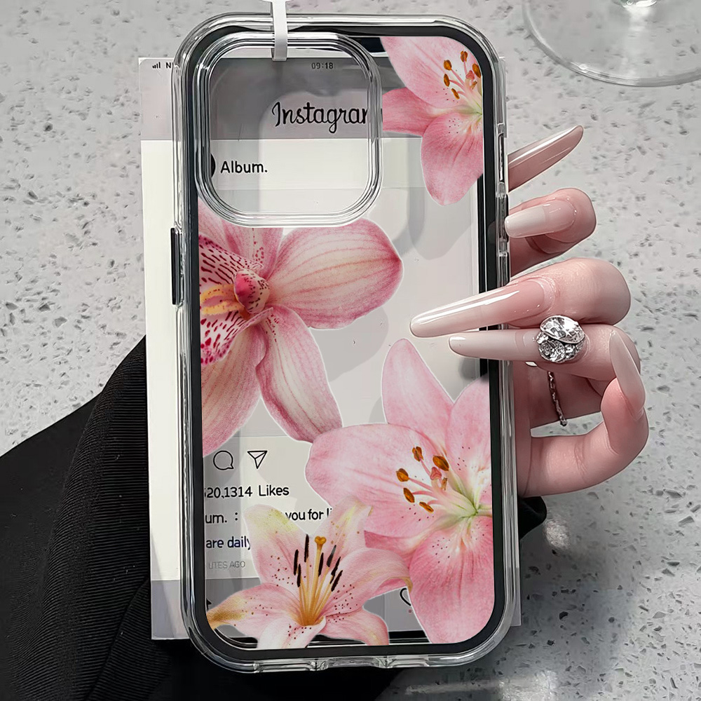 غطاء هاتف شفاف بتصميم زهرة الز - مراجعة Phone Case Clear وسعره