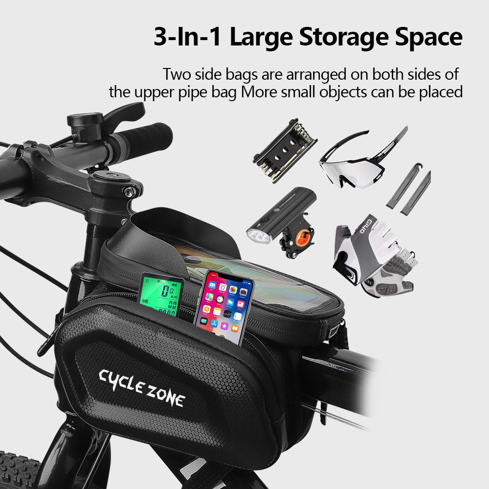 دراجة حقيبة شاشة تعمل باللمس ج - مراجعة Phone Zone Accessories & Repair Photos وسعره