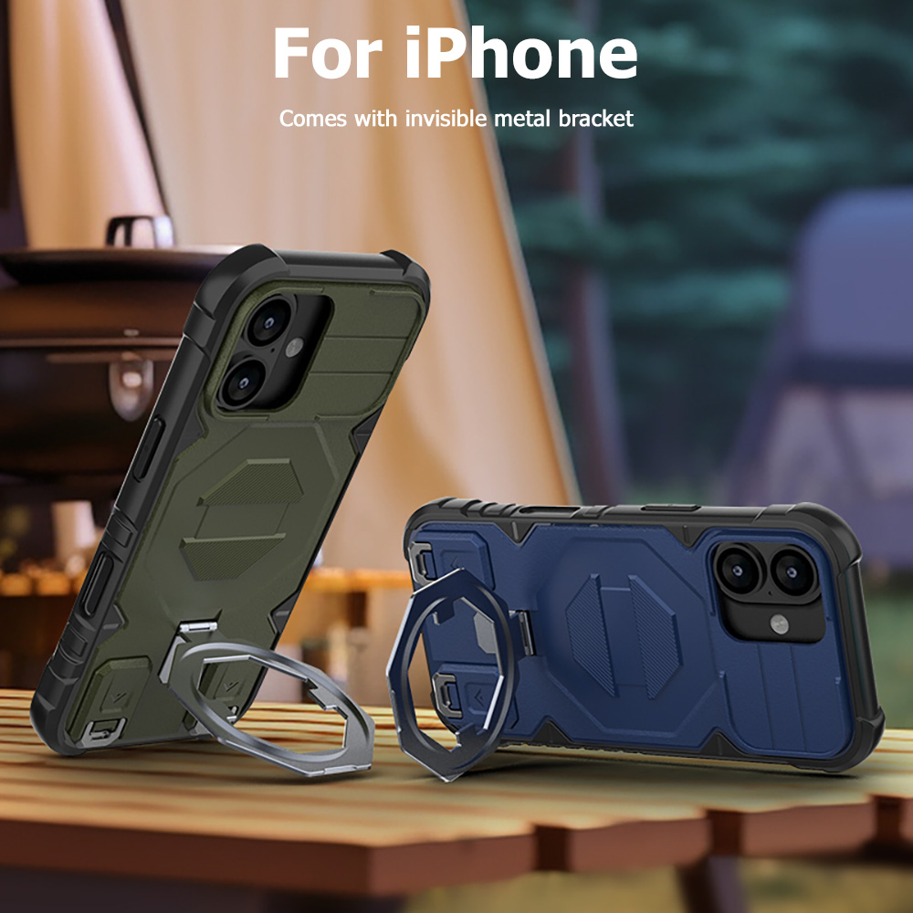 حافظة هاتف مغناطيسية بحلقة وحا - مراجعة Phone Kickstand Ring وسعره