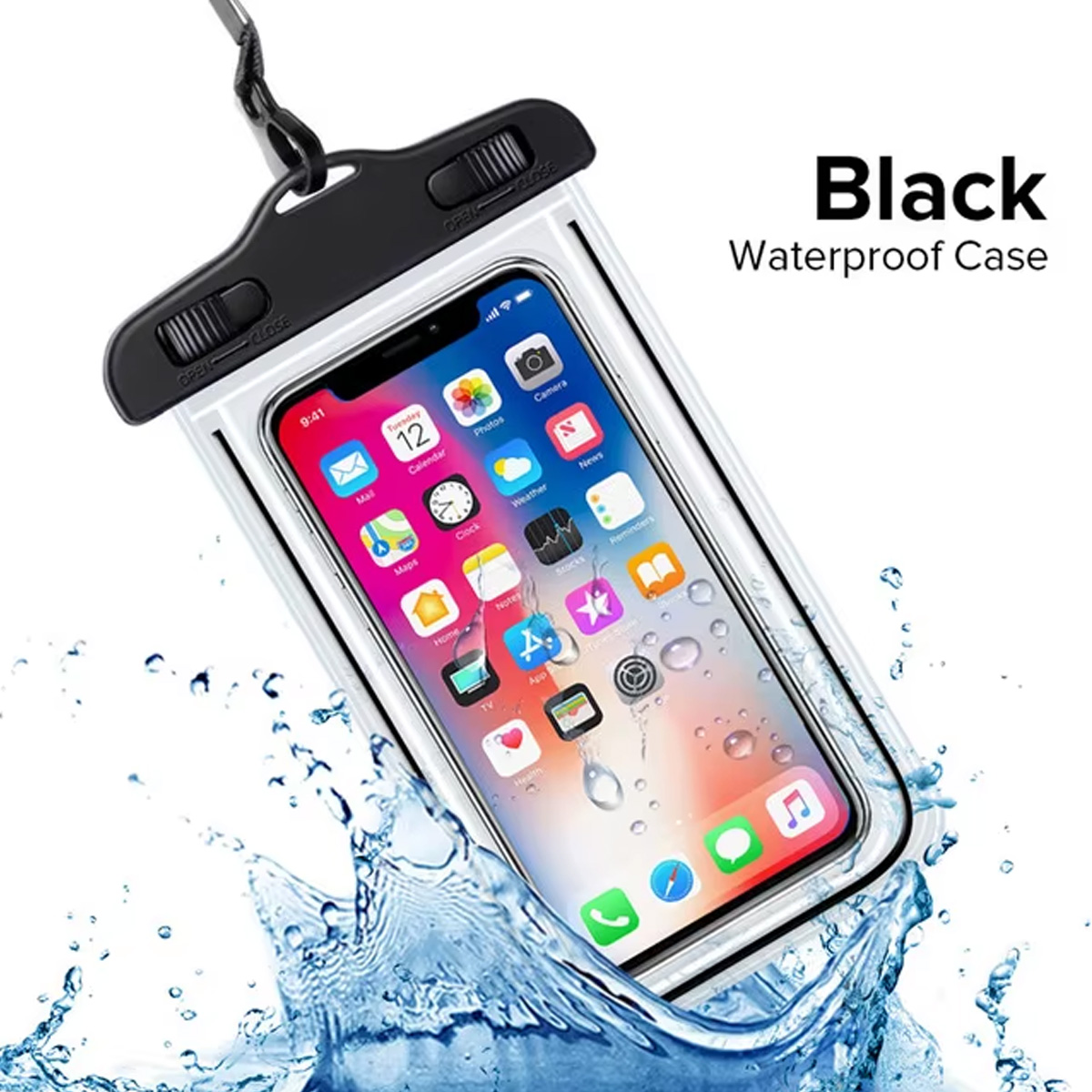 حافظة هاتف مضادة للماء مع وساد - مراجعة Neck Hanging Phone Holder وسعره