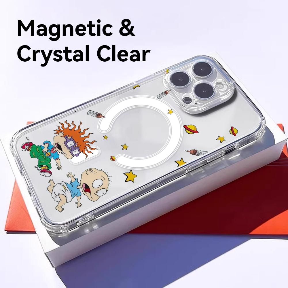 جراب هاتف أنمي R-Rugrats r-Rug - مراجعة Phone Case Clear وسعره