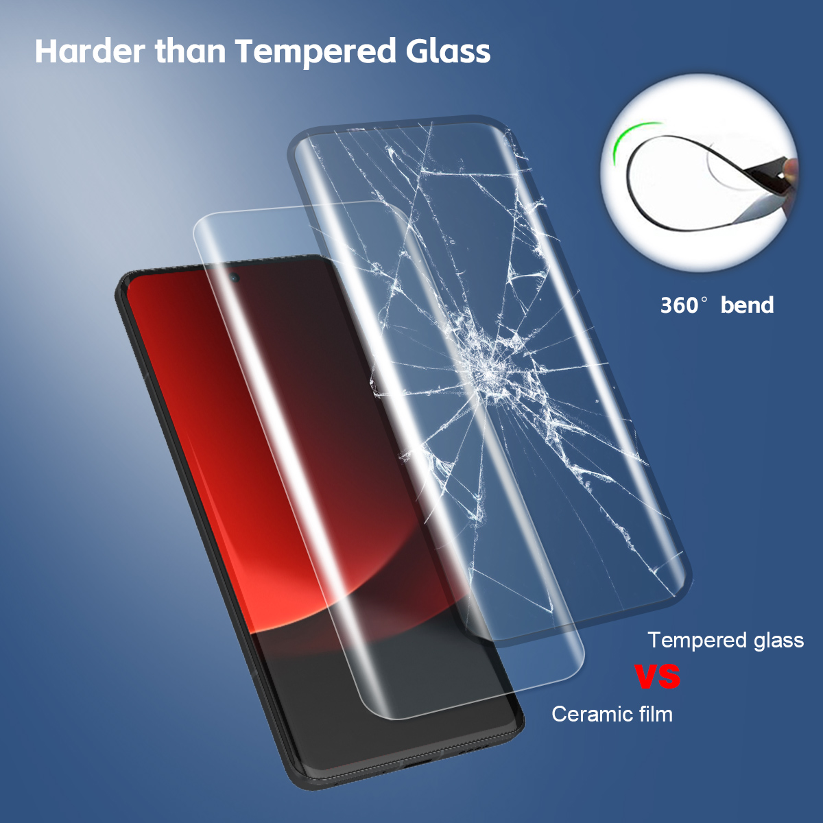 3 قطعة واقي شاشة سيراميك منحني - مراجعة Phone Accessories Online Shop وسعره