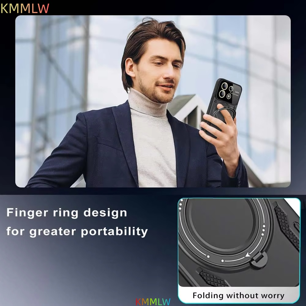 غطاء واقي مضاد للصدمات لهواتف  - مراجعة Phone Kickstand Ring وسعره