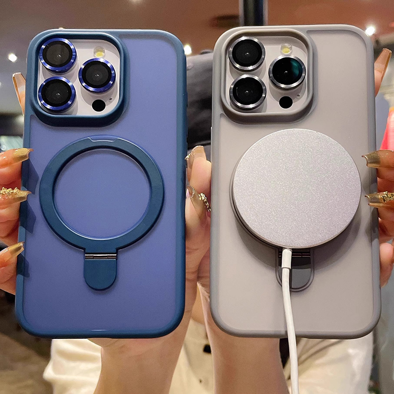 جراب هاتف زجاجي غير لامع مع حا - مراجعة Phone Accessories Ring وسعره