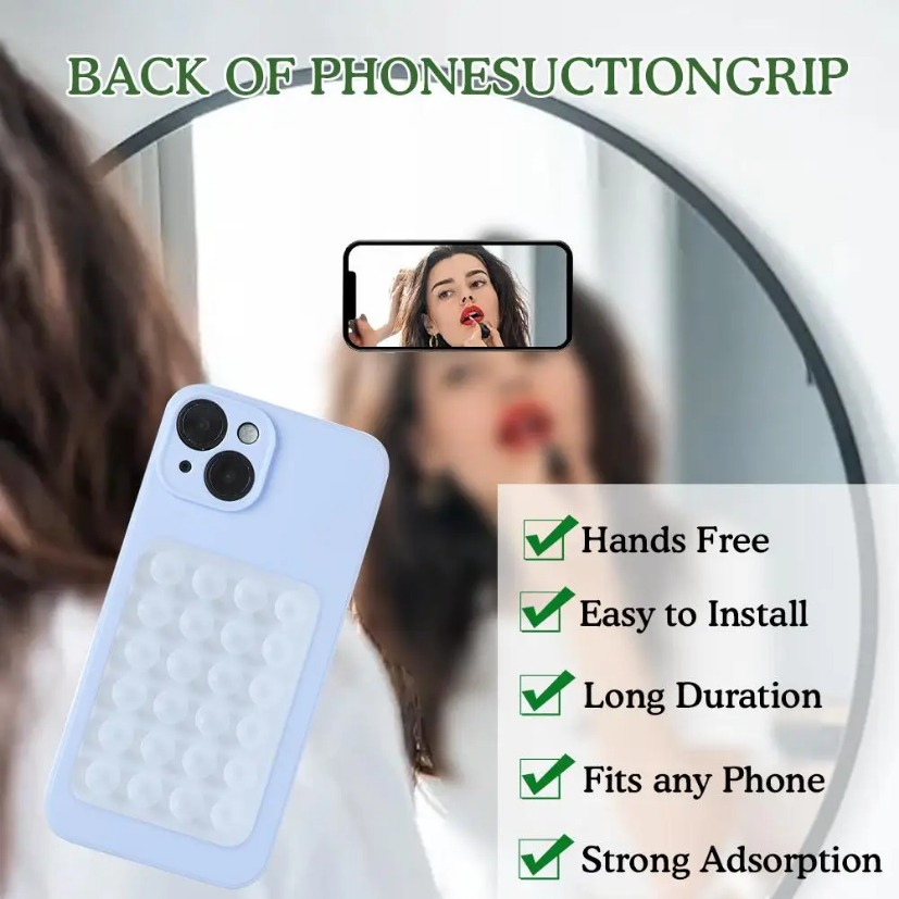 سيليكون شفط حامل هاتف حصيرة مت - مراجعة Phone Accessories Are وسعره