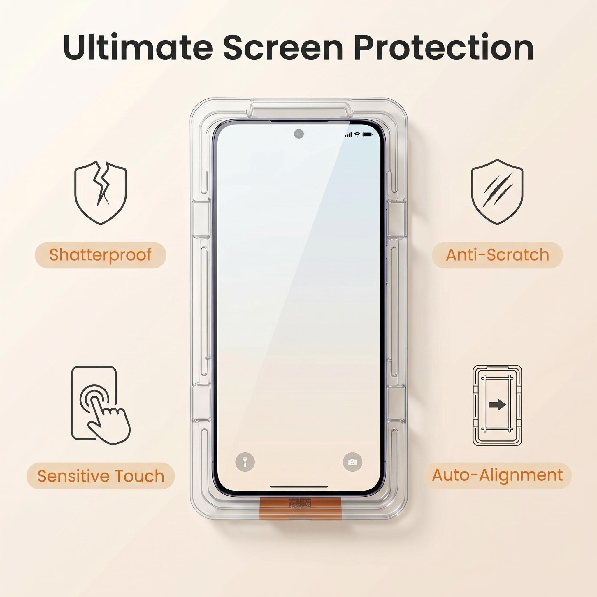 حزمة من قطعتين من الزجاج المقو - مراجعة Phone Accessories Online Shop وسعره