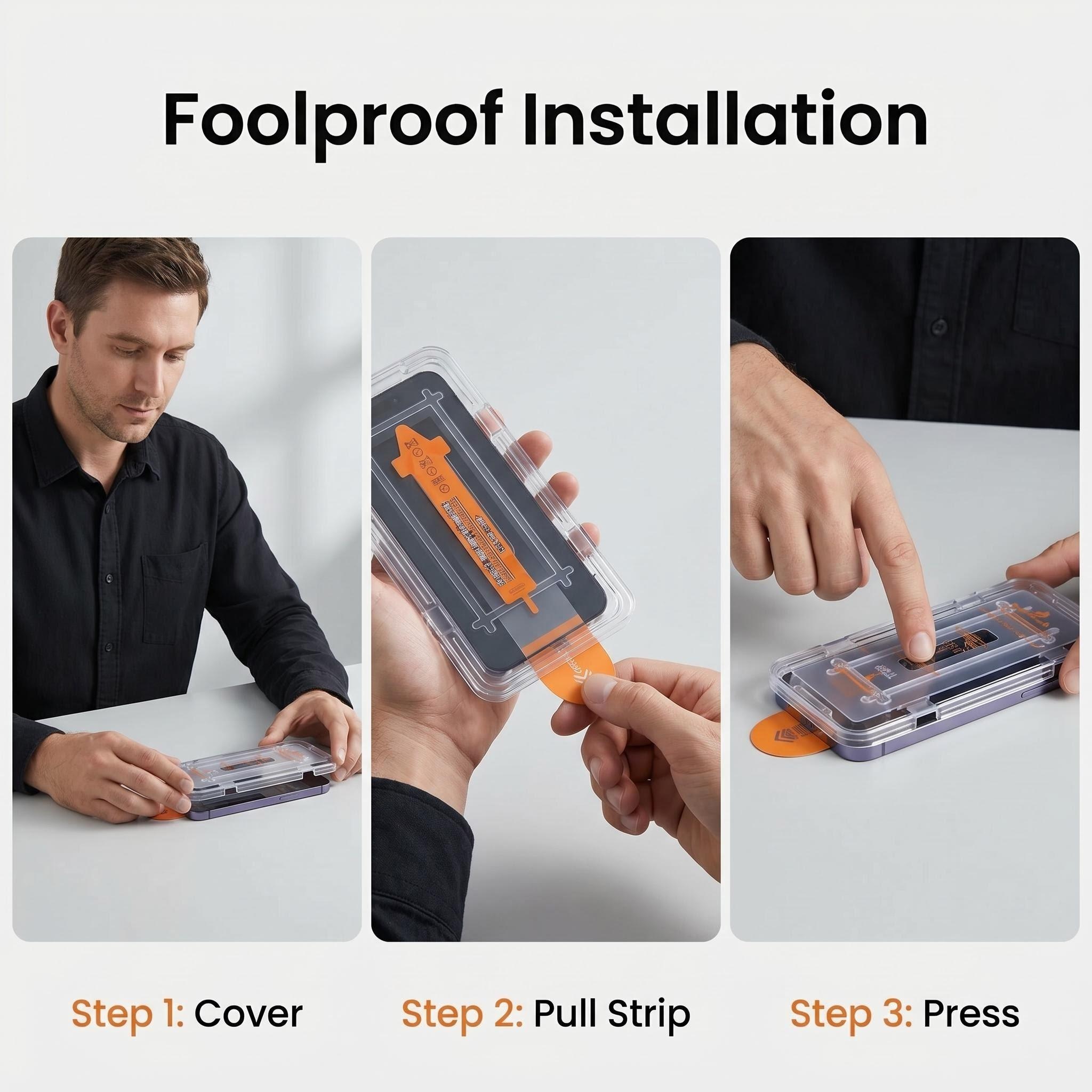 حزمة من قطعتين من الزجاج المقو - مراجعة Phone Accessories Online Shop وسعره