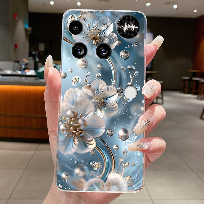 ل لا شيء الهاتف 3 حالة واضحة ف - مراجعة Led Flash Case وسعره