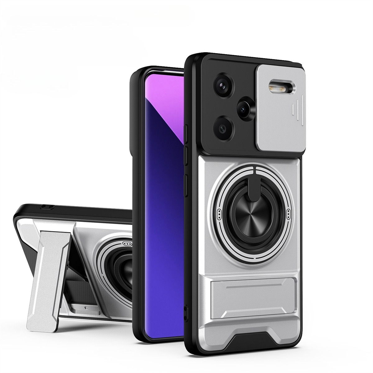 حافظة لهاتف شاومي ريدمي نوت 14 - مراجعة Phone Kickstand Ring وسعره