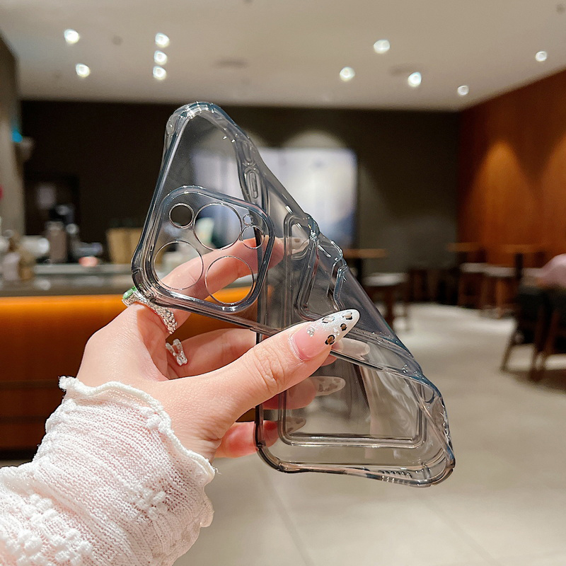 جراب هاتف شفاف بفتحة بطاقة وتص - مراجعة Phone Case Clear وسعره
