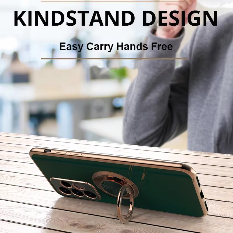 طلاء مغناطيسي فاخر 360 ° حلقة  - مراجعة Phone Accessories Ring وسعره