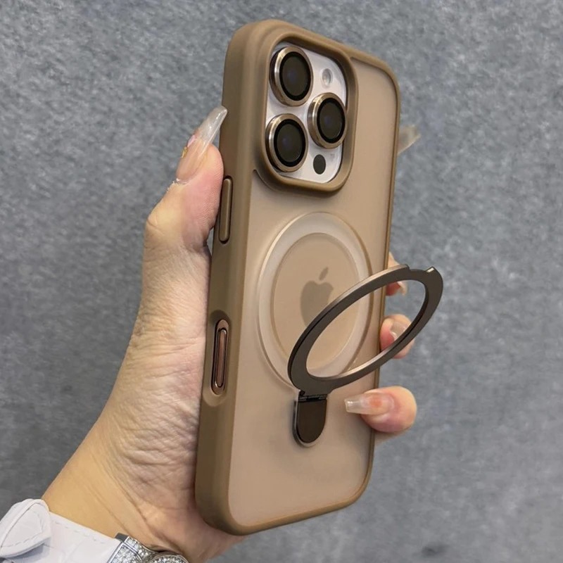 غطاء هاتف بحامل حلقي غير لامع  - مراجعة Phone Accessories Ring وسعره