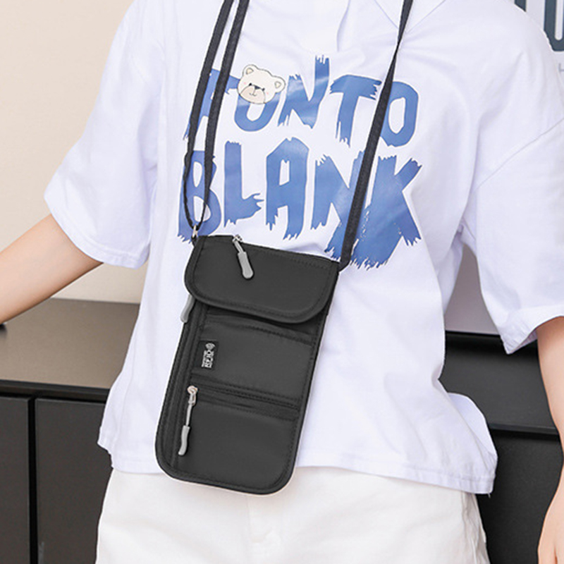 حقيبة كروس محمولة، حقيبة مستند - مراجعة Neck Hanging Phone Holder وسعره